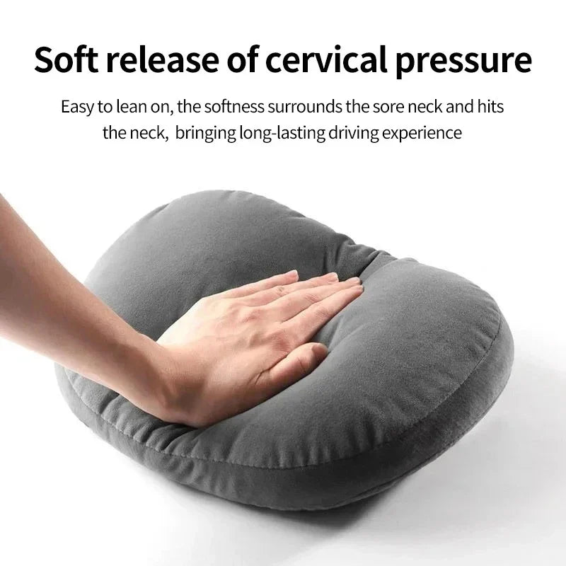 Memory Foam Headrest Pillow for Long Drives