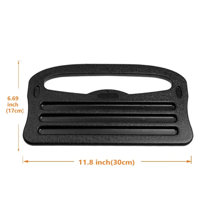 Universal Car Tray Table for Steering Wheel and Seat Back
