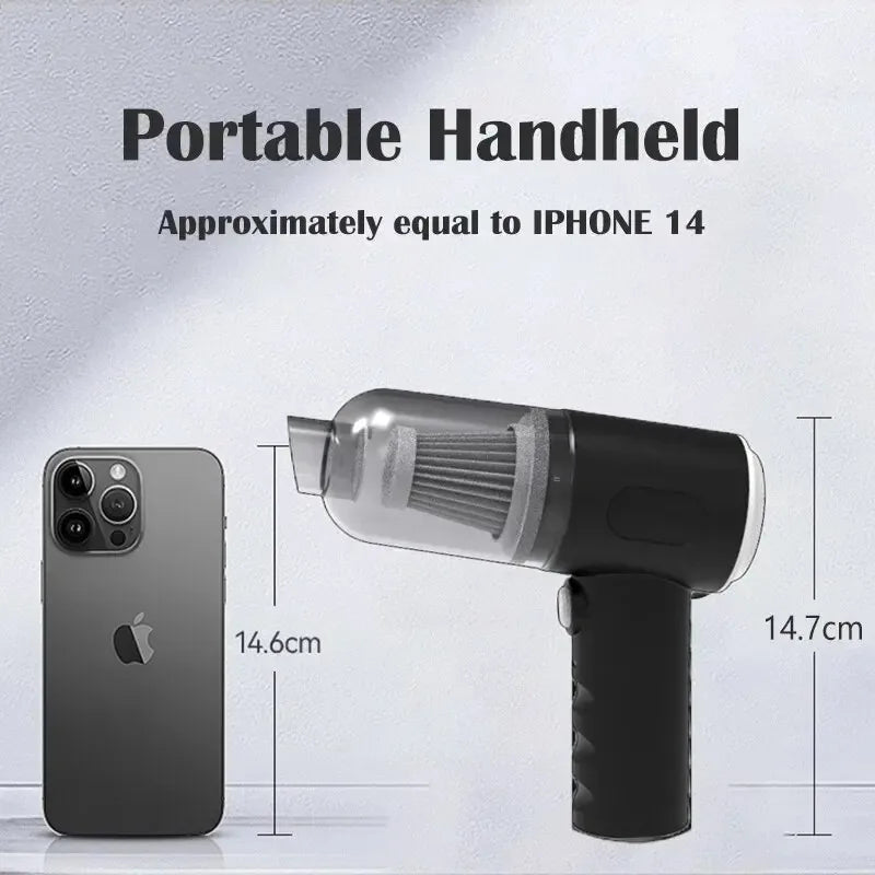 High Power Cordless Car Vacuum for Interior Cleaning