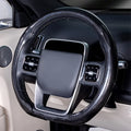 Premium Universal Carbon Fiber Steering Wheel Cover