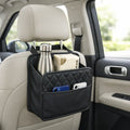 Leather Hanging Headrest Car Seat Organizer